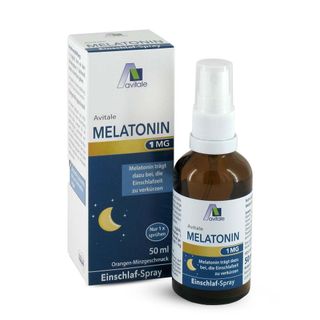 Avitale Melatonin 1 mg Einschlaf-Spray verkürzt die Einschlafzeit-1x sprühen!
