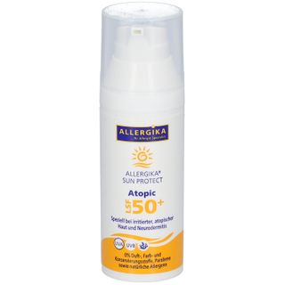 ALLERGIKA® SUN PROTECT Atopic SPF 50+ - Sehr hoher Sonnenschutz bei irritierter, atopischer Haut, Neurodermitis