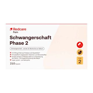 Redcare Schwangerschaft Phase 2 - Jetzt 25% sparen mit dem Code 25RDCFLASH