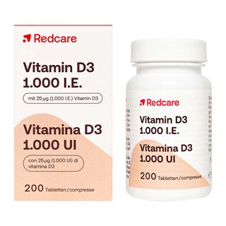 Redcare Vitamin D3 1000 I.E.