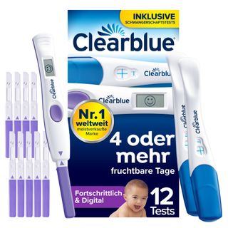 Clearblue Ovulationstest FORTSCHRITTLICH & DIGITAL + Schwangerschaftstest
