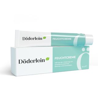 DÖDERLEIN® Feuchtcreme bei Scheidentrockenheit mit Hyaluronsäure, Aloe Vera & Panthenol, hormonfrei, mit Applikator