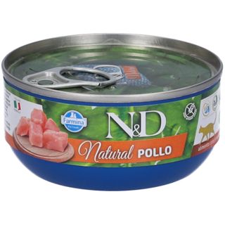Nassfutter Farmina N&D Natural - Katze Adult - reines Huhn