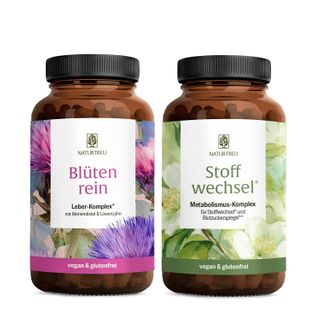 Fettstoffwechsel-Paket: BLÜTENREIN & STOFFWECHSEL - NATURTREU®