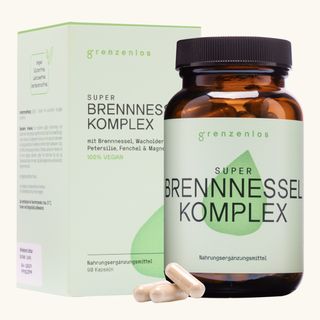 grenzenlos® SUPER BRENNNESSEL 9-in-1 Wasser Komplex mit Wacholder & Petersilie | OHNE Rosskastanie