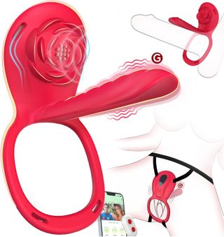 YAWNSHE Penisring Strap on Klitoris G Punkt Vibration 1 St - Shop Apotheke