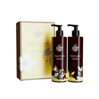 Handmade Soap Company Geschenkset Handseife & Handlotion Zitronengras
