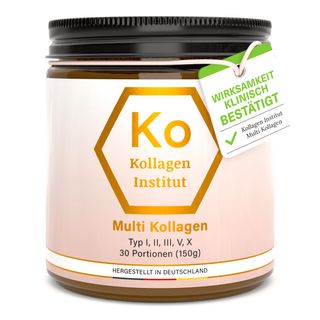 Kollagen Institut: Multi Kollagen Pulver - Typ I, II, III, V, X