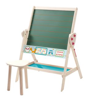 Standtafel mit Hocker