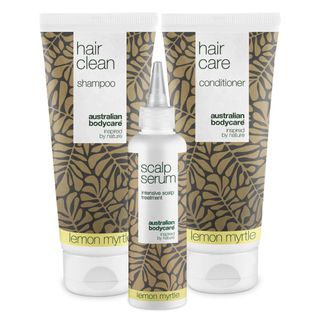 Australian Bodycare Kopfhautpflege Set mit Zitronenmyrte - Gegen trockene Kopfhaut & Schuppen
