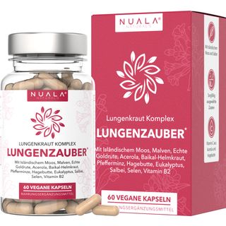 Nuala Naturals® - LUNGENZAUBER Lungenkraut Komplex mit Eukalyptus und Salbei