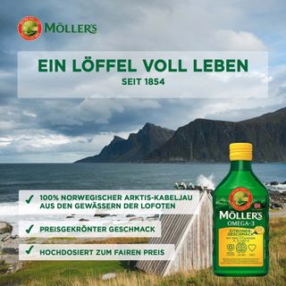 Möller’s Omega-3 Zitrone