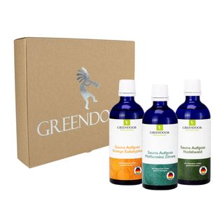 GREENDOOR Geschenk Set  Sauna Aufguss