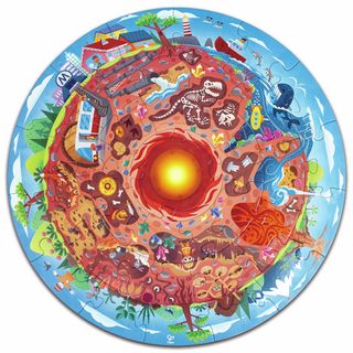 Hape Puzzle Unter der Erde