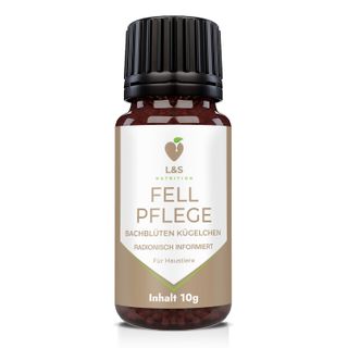 LS&C Nutrition | Fellpflege Kügelchen für Haut & Fell | Für Hunde & Katzen | Ergänzungsfuttermittel
