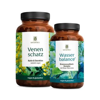 Schwere-Beine-Paket: WASSERBALANCE, VENENSCHATZ - NATURTREU®