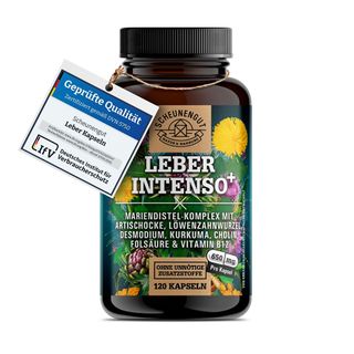 Scheunengut® LEBER INTENSO+ | Extra starker Leber Komplex mit Cholin