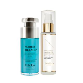 ErthSkin London Kollagenserum+ Night Repair Serum  Anti-Aging set