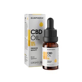 CBD-Öl 10% – THC-freies Vollspektrumöl für Ruhe & Schlaf | Hemp Extract - Eusphera