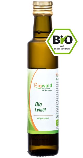 Reines Leinl  natrliche, pflanzliche Omega-3-Quelle mit hohem ALA-Gehalt  1x100 ml - Shop Apotheke