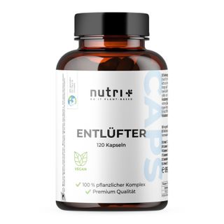 nutri+ Entlüfter Kapseln - beliebt bei Blähungen und Blähbauch