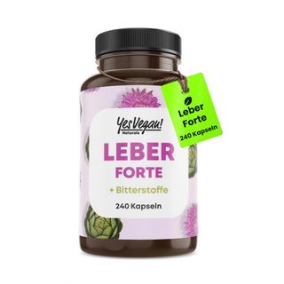 Leber Komplex hochdosiert (240 Kapseln = 120 Tage) Mariendistel Artischock Cholin Löwenzahn Leberkur