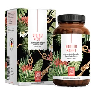Alle 8 essentiellen Aminosäuren Komplex EAA 180 vegane Presslinge L-Arginin Aminokraft NATURTREU®