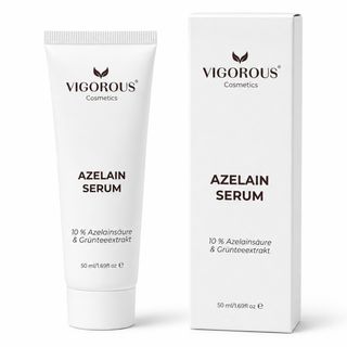 VIGOROUS Azelainsäure Serum gegen Rosacea, Rötungen, Akne & Pickel