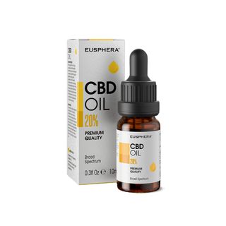 CBD-Öl 20% – THC-freies Vollspektrumöl für Ruhe & Schlaf | Hemp Extract - Eusphera