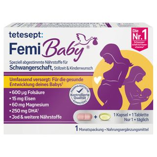 tetesept Femi Baby für Kinderwunsch, Schwangeren und Stillenden