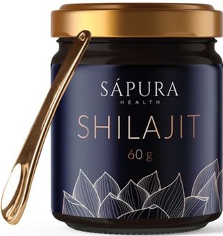 Shilajit Resin Mumijo Shilajit Harz + Dosierlöffel **60g** MIT 78% Fulvin-und 12% Huminsäure