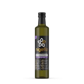 Nigellio Bio-Schwarzkümmelöl ungefiltert kaltgepresst aus ägyptischer Nigella sativa