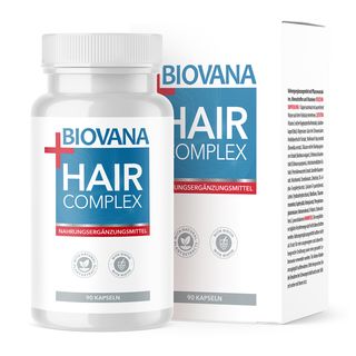 HairComplex Haarvitamine mit Biotin, Zink & Kupfer