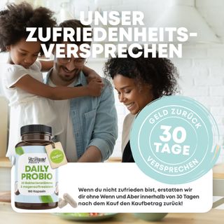 Yes Vegan Naturals Daily Probio Milchsäurebakterien Komplex Kapseln
