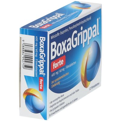 BoxaGrippal® Forte 400 Mg/60 Mg 12 St - Shop Apotheke