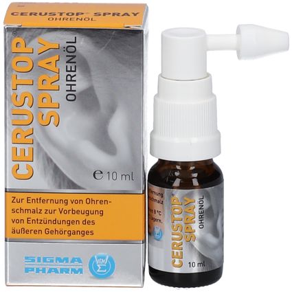 CERUSTOP® Ohrenöl Spray 10 ml - Shop Apotheke