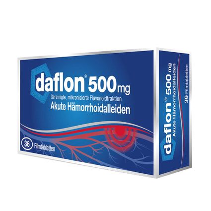 Daflon 500 mg Filmtabletten 36 St - Shop Apotheke