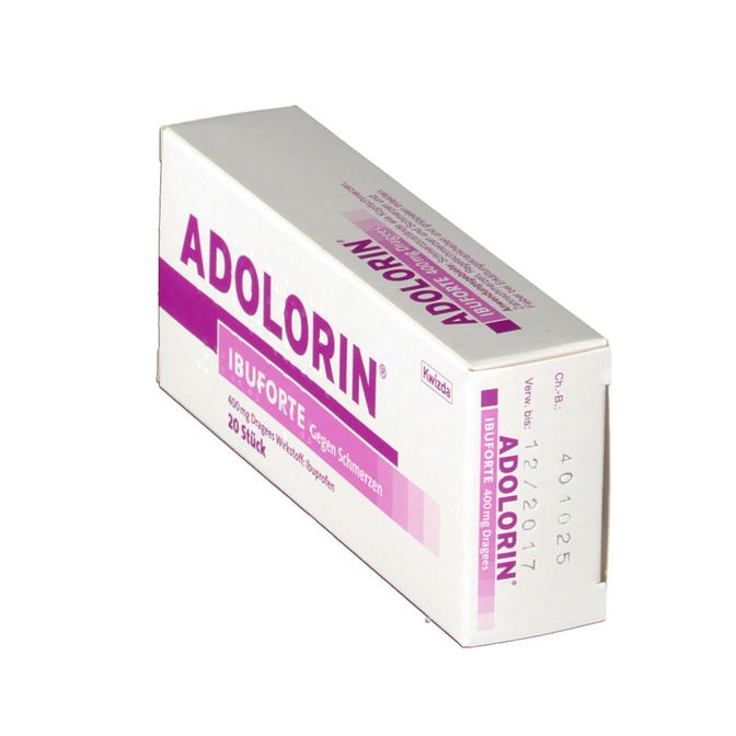 ADOLORIN® IBUFORTE 400 mg 20 St - shop-apotheke.at