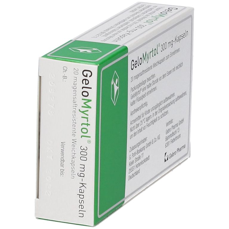 GeloMyrtol® 300 mg 20 St - Shop Apotheke