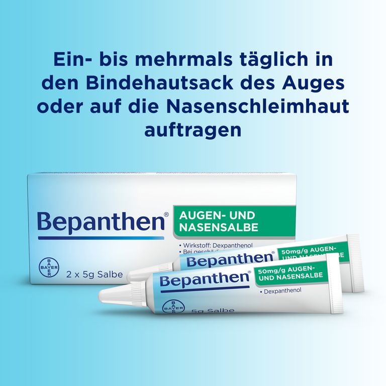 Bepanthen Augen Und Nasensalbe Haltbarkeit Nach Anbruch Bepanthen® Augen- und Nasensalbe 10 g - Shop Apotheke