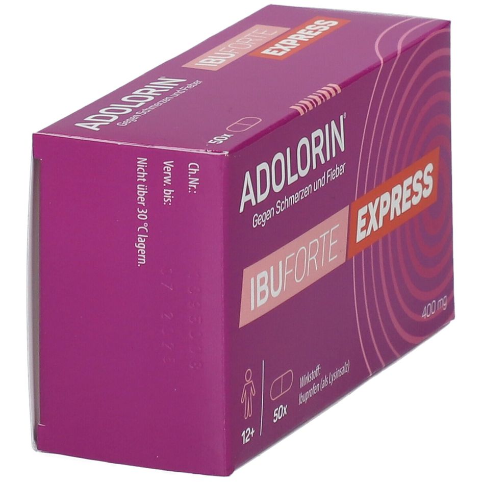 ADOLORIN® IBUFORTE EXPRESS 50 St - shop-apotheke.at