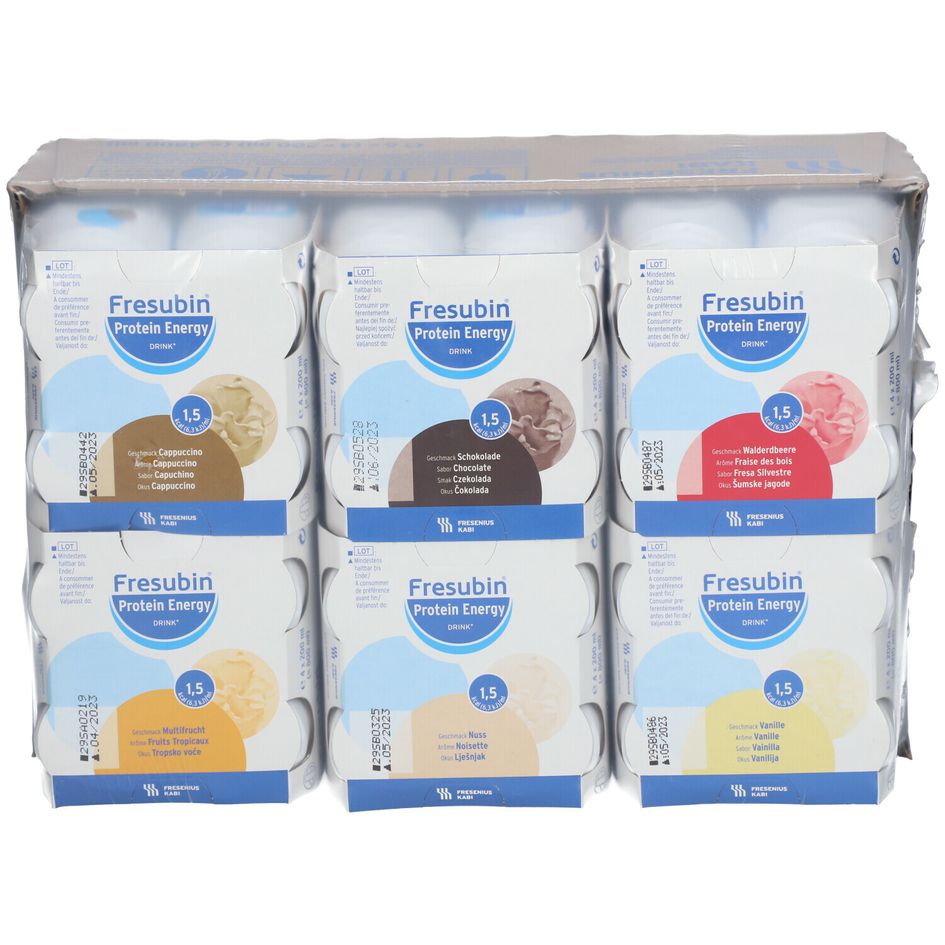 Fresubin Protein Energy DRINK Trinknahrung Mischkarton 24x200 ml shop