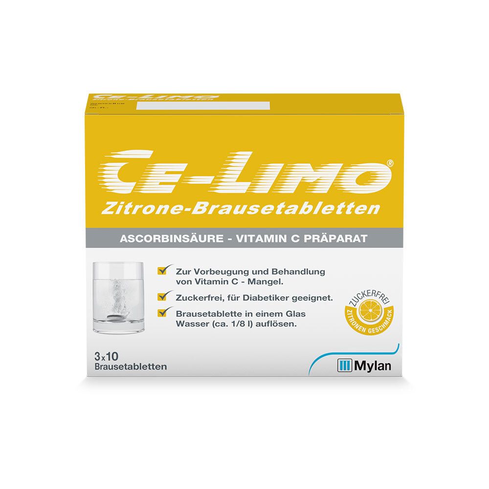 Ce-Limo® Zitrone-Brausetabletten