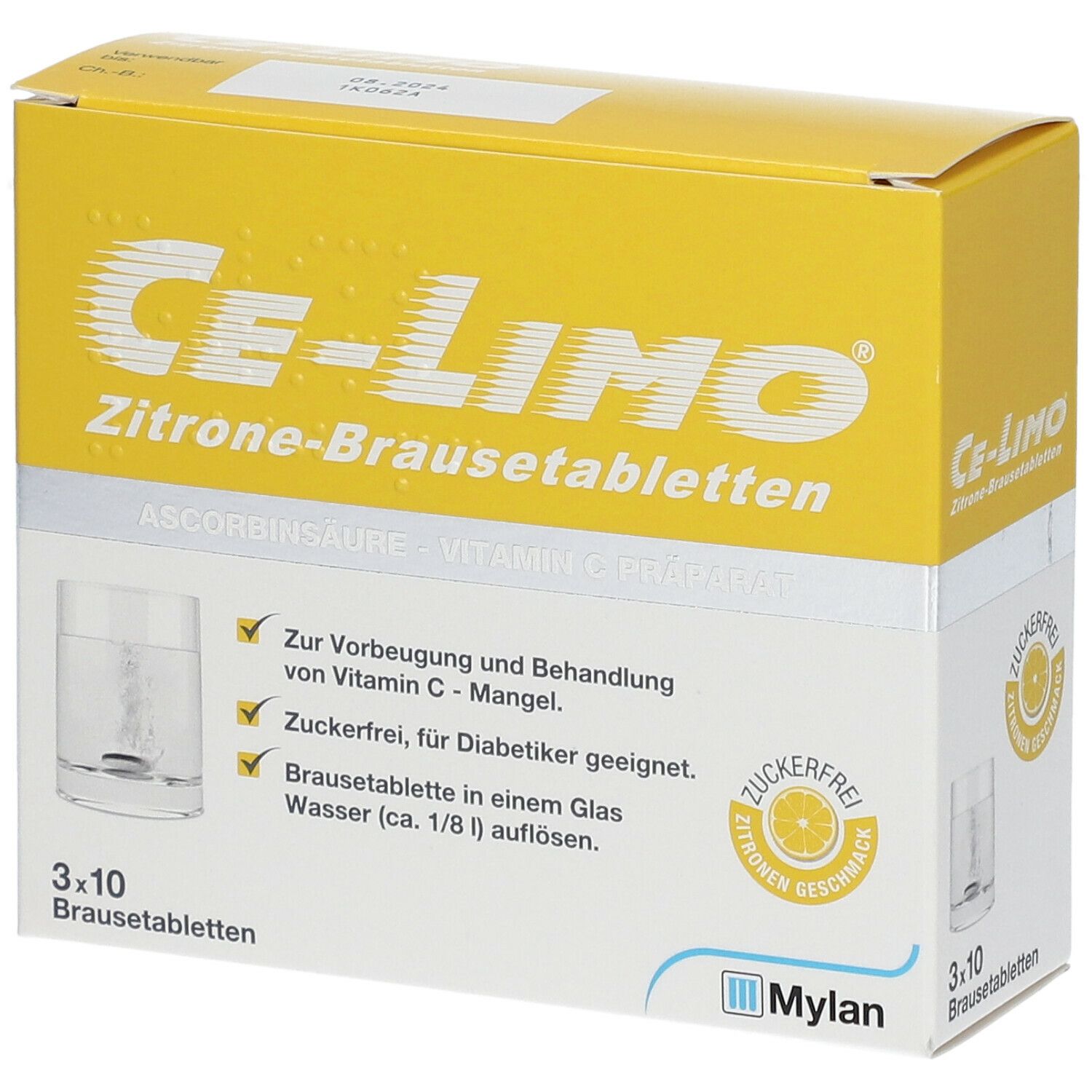 Ce-Limo® Zitrone-Brausetabletten