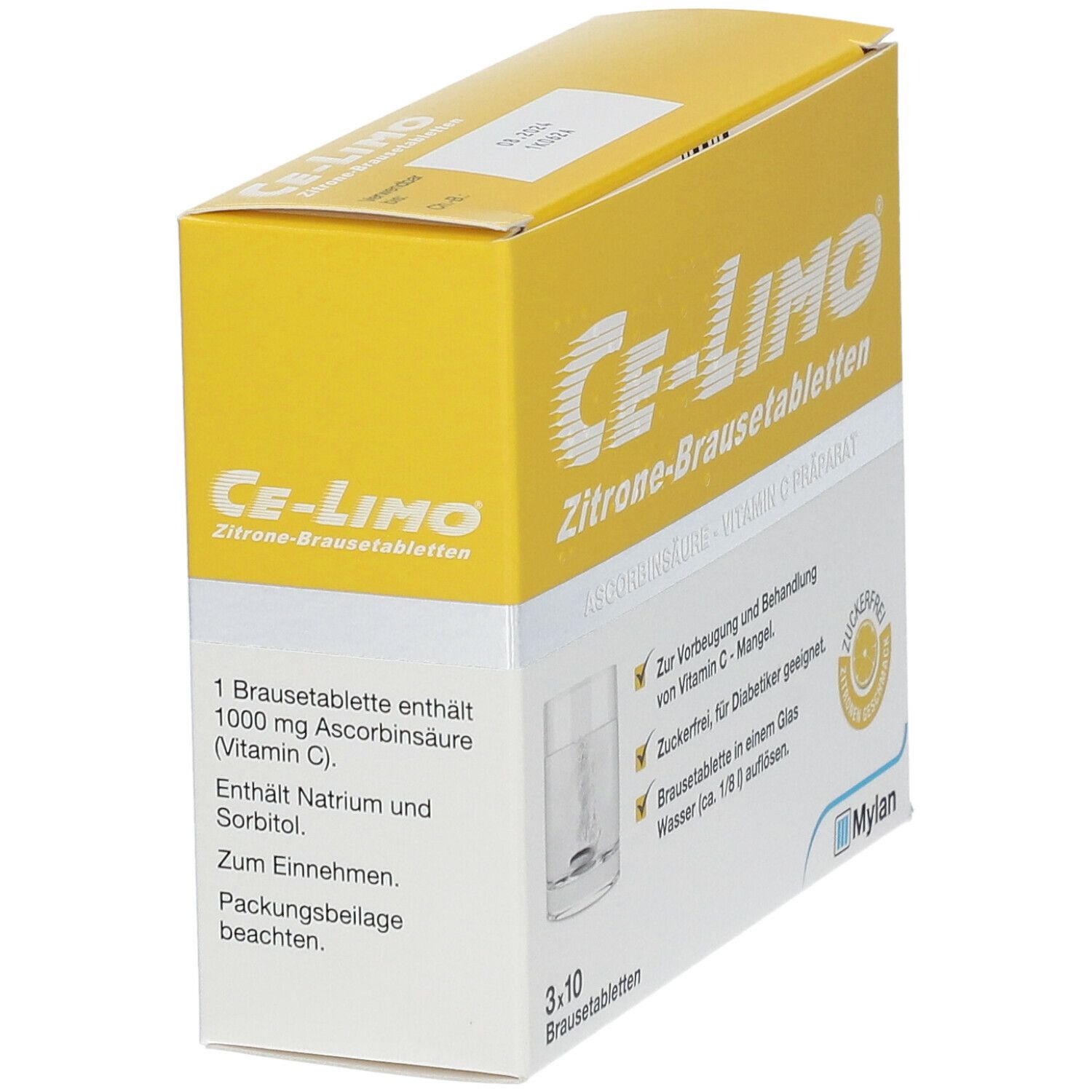 Ce-Limo® Zitrone-Brausetabletten