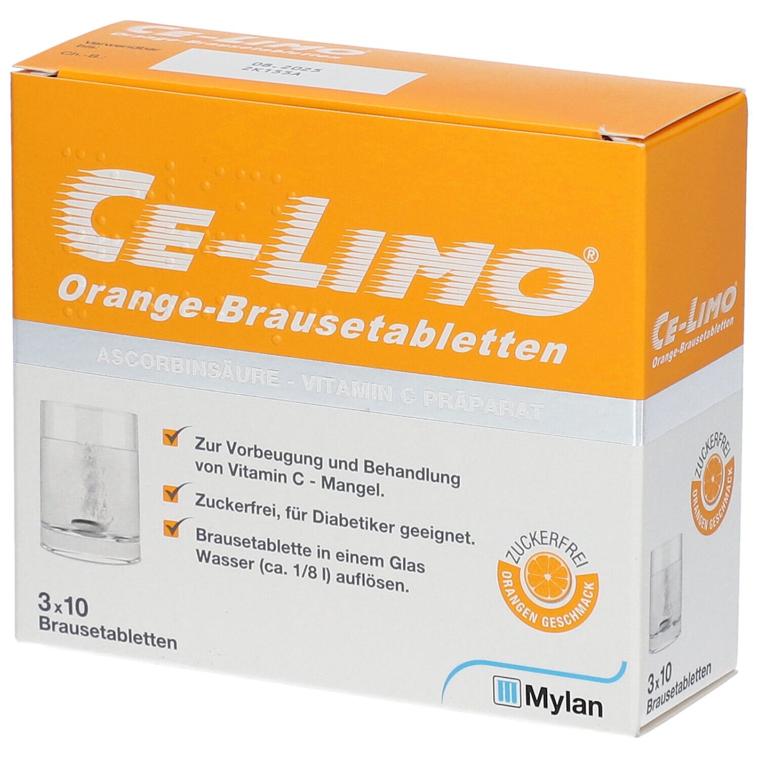 Ce-Limo® Orange-Brausetabletten