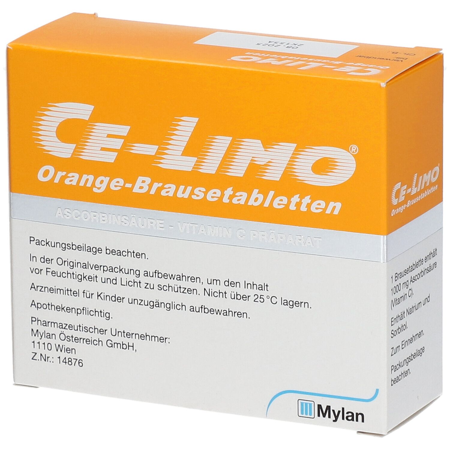 Ce-Limo® Orange-Brausetabletten