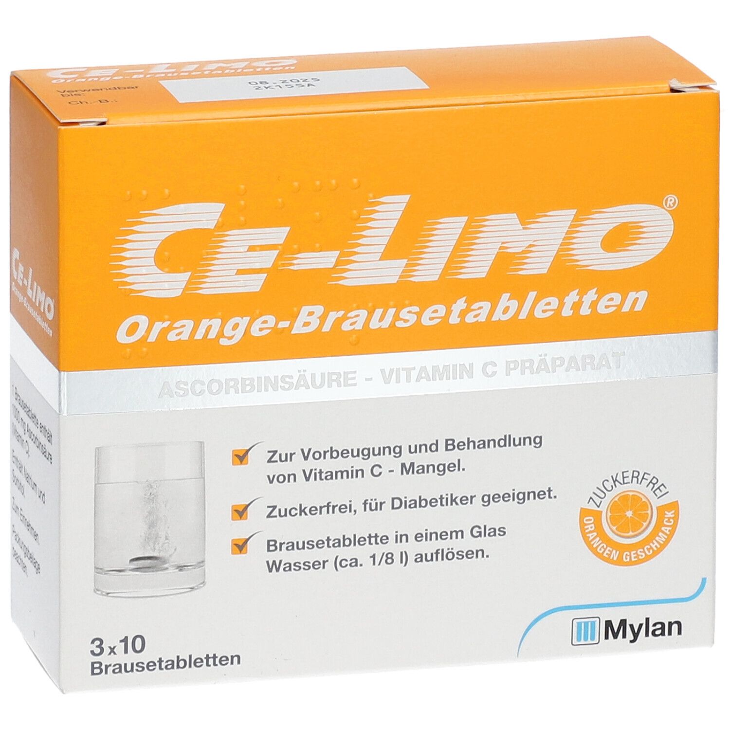 Ce-Limo® Orange-Brausetabletten