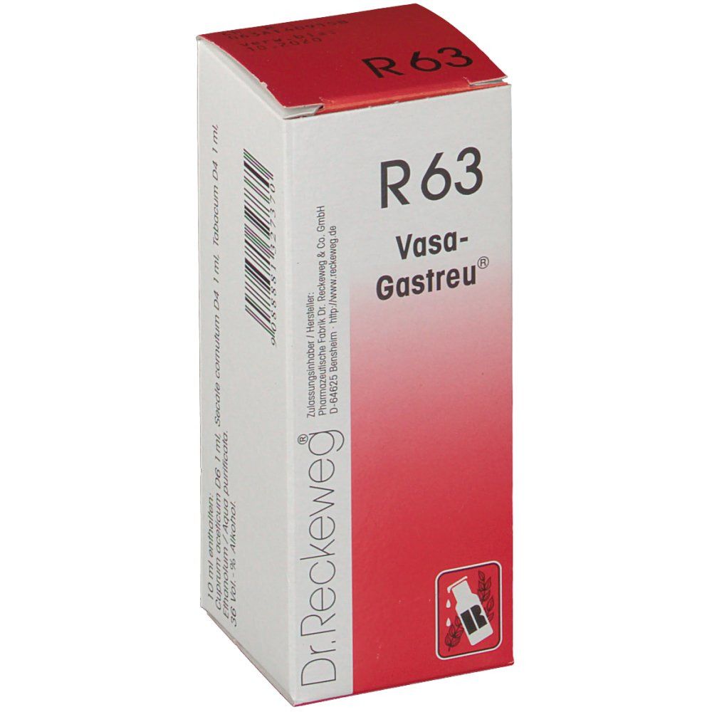 Dr. Reckeweg® Vasa-Gastreu® R63