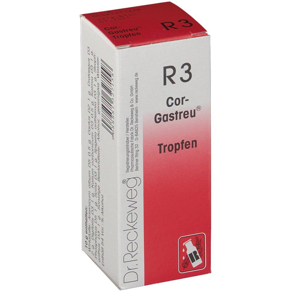 Dr Reckeweg® Cor Gastreu® R3 50 Ml Shop Apotheke 8869